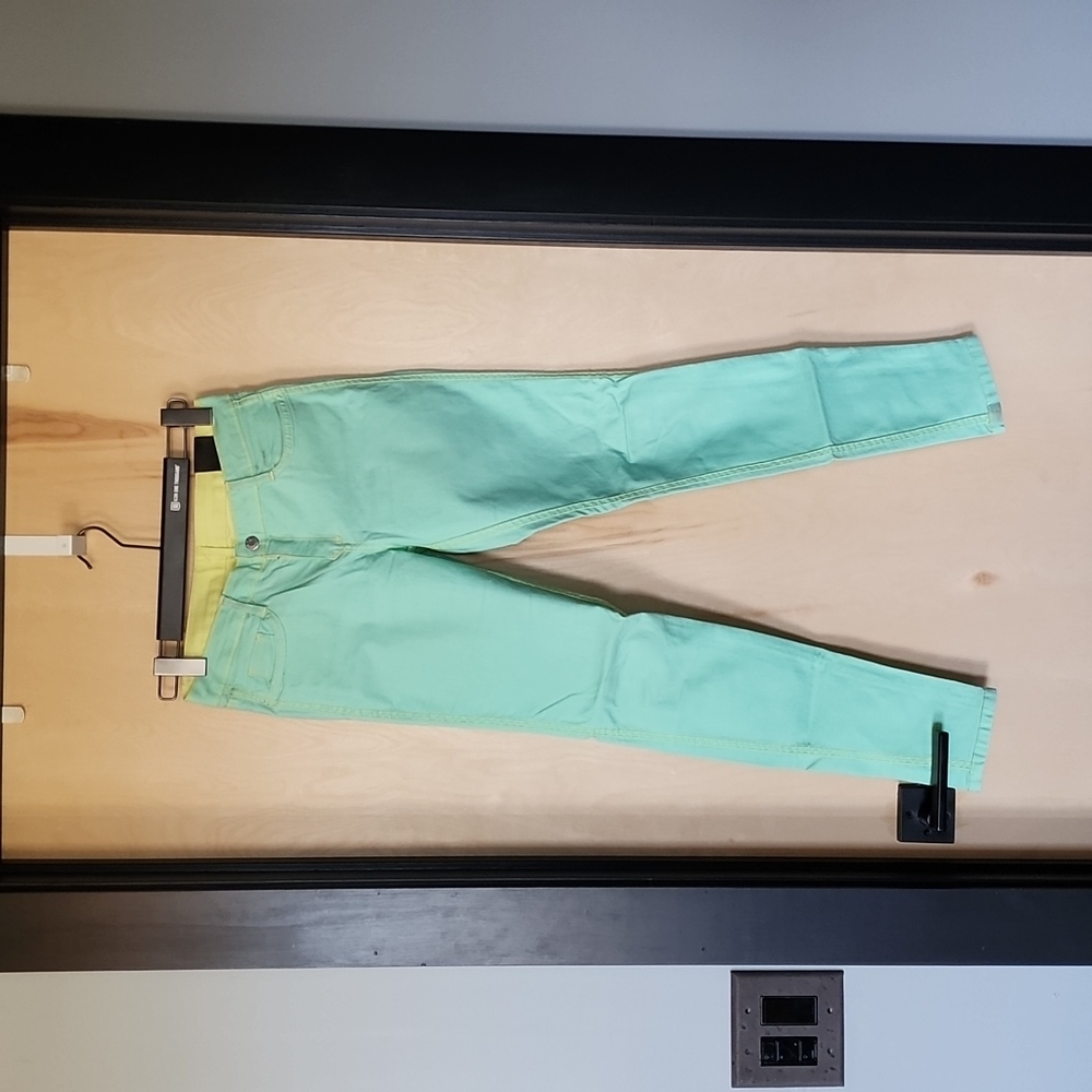 Bleulab REVERSIBLE jeans/5 pocket leggings size 28